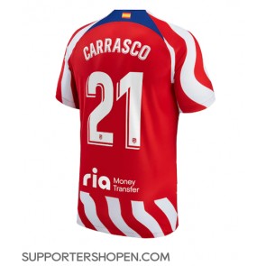 Atletico Madrid Yannick Carrasco #21 Hemma Matchtröja 2022-23 Kortärmad